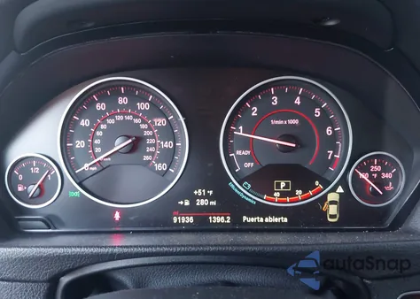 2015 BMW 435I from USA, damaged, VIN WBA3R1C56FK195399